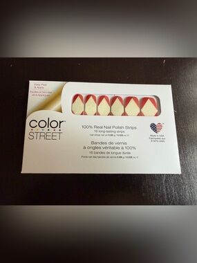 Color Street Canadian Cheer Nail Polish Strips